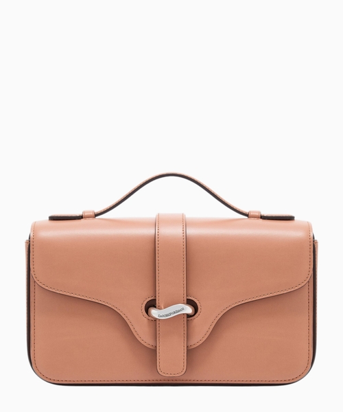 Crossbody in smooth leather