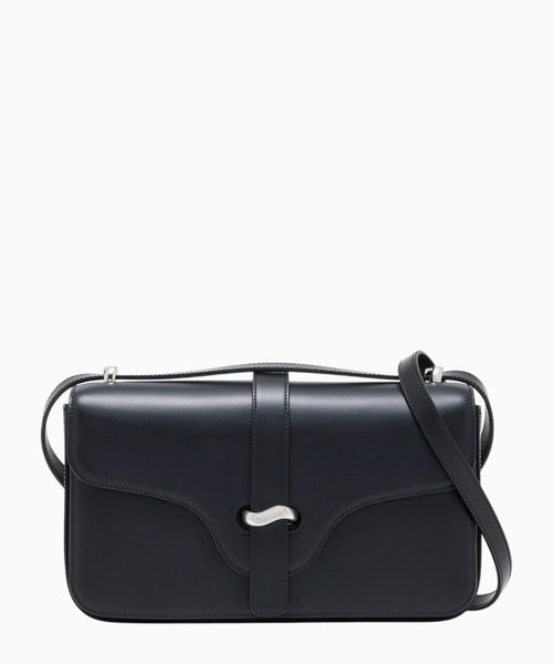 Crossbody in smooth leather
