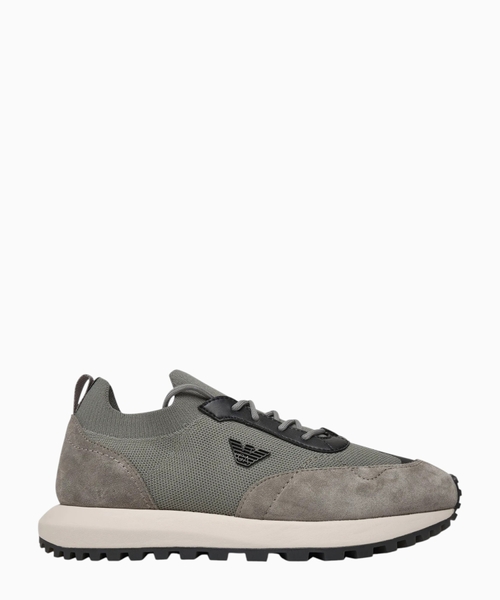 Suede sneakers