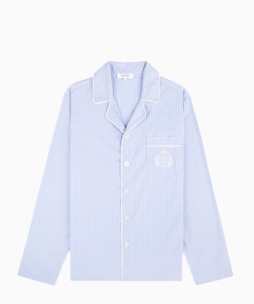 NY Crest pyjama shirt