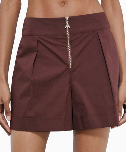 Poplin shorts
