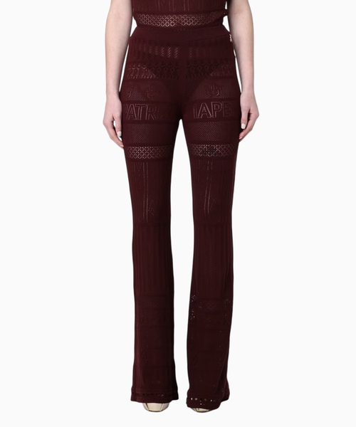 Knitted trousers