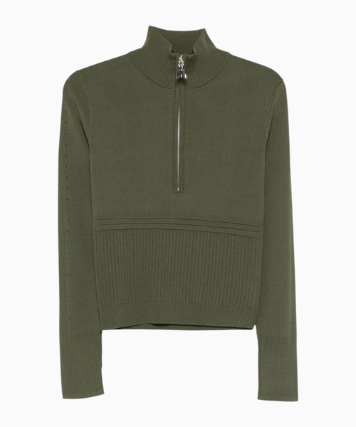 Zip-up sweater