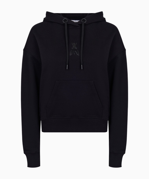 Cotton hoodie with logo