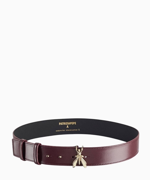 Leather belt