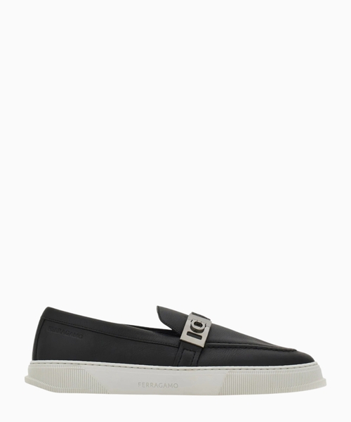 Hybrid slip-on sneakers with Hug buckle
