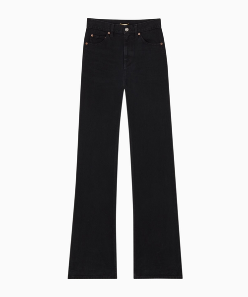 Hündürbel 70'S denim şalvar