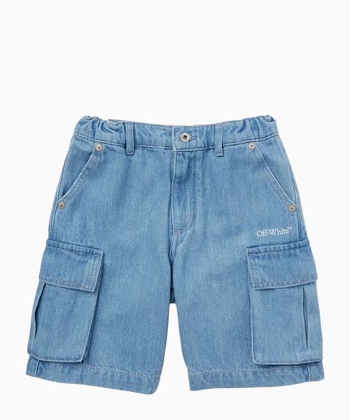 Diagonal Sketch cargo shorts