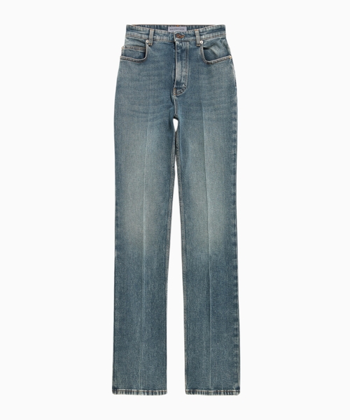 High waist slim jeans