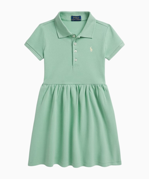 Stretch polo dress