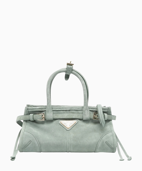 Bonnie mini suede tote bag