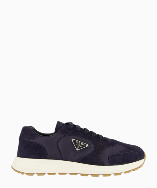 Prax suede and Re-nylon sneakers
