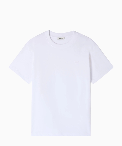 Double S yamaqlı T-shirt