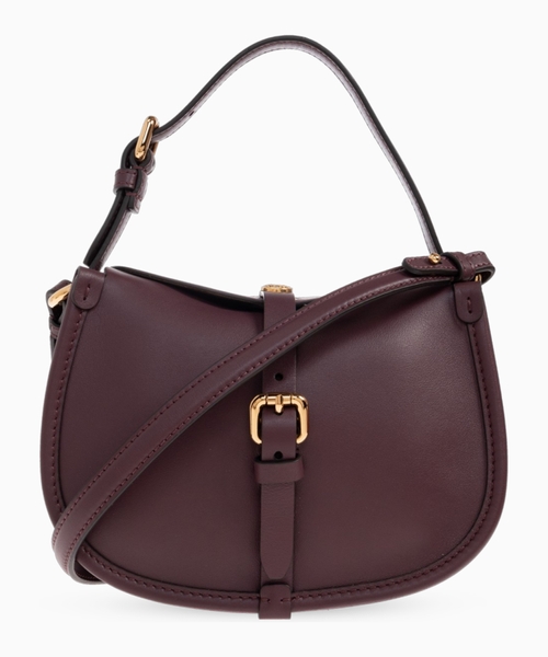 Leather shoulder bag