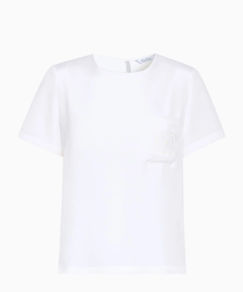 Silk crepe de chine blouse