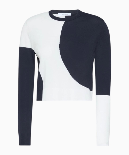 Viscose crepe jumper