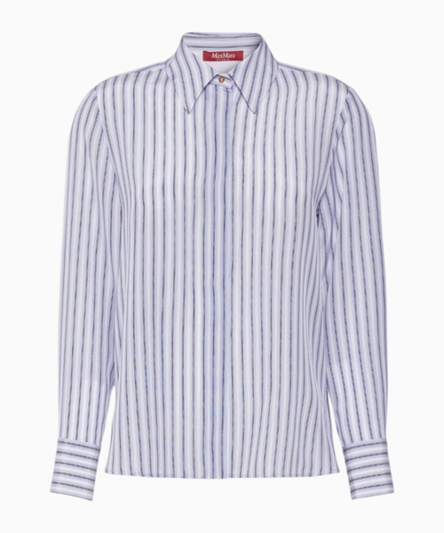 Printed silk shirt