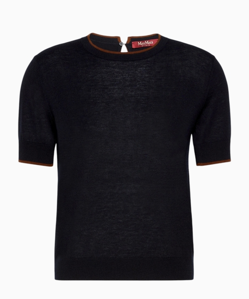 Wool and silk jumper