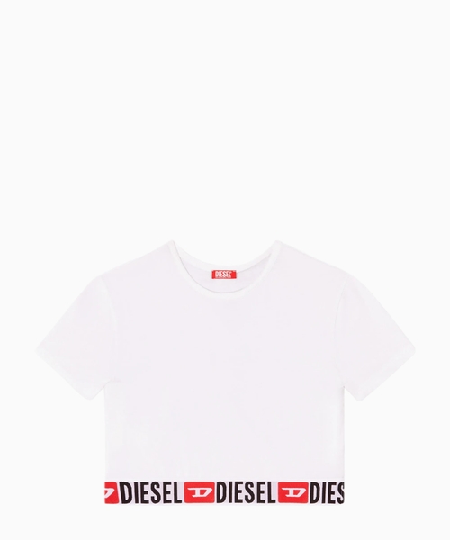 Cropped top with logo