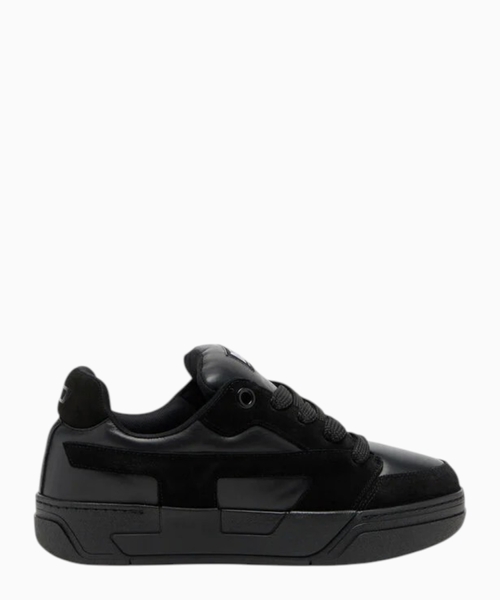 D-Ollie-Monochrome sneakers in suede and leather