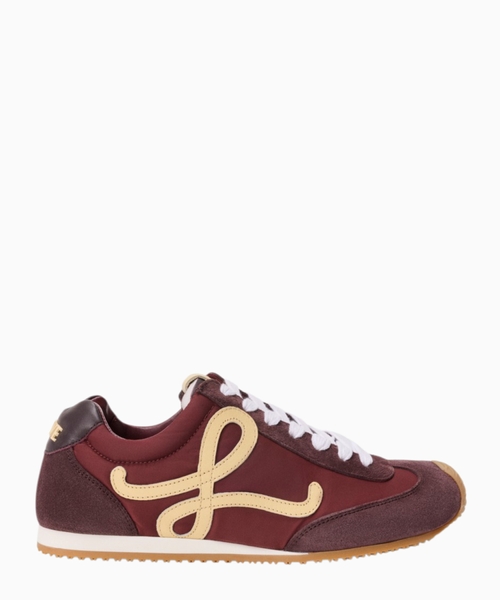 Ballet Runner 2.0 in nylon and calfskin