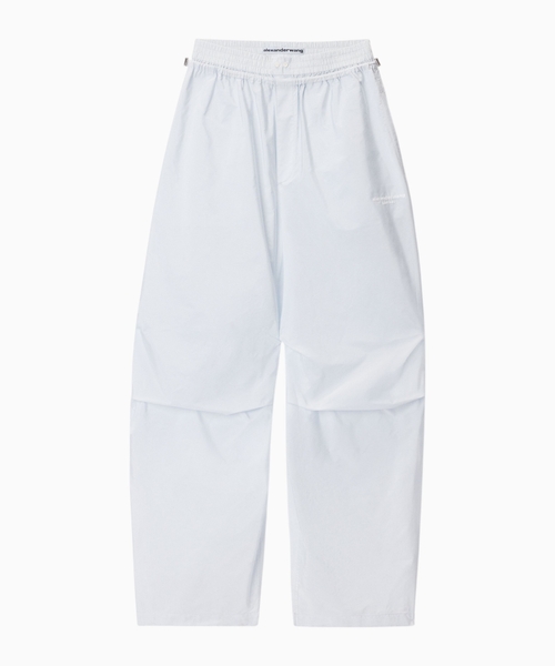 Wide leg track pants