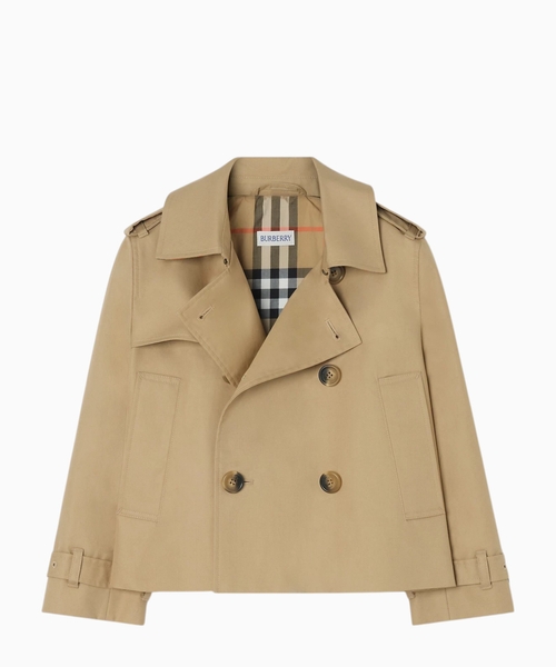 Cotton trench coat