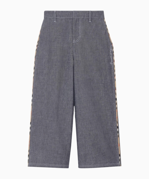 Cotton Chambray trousers