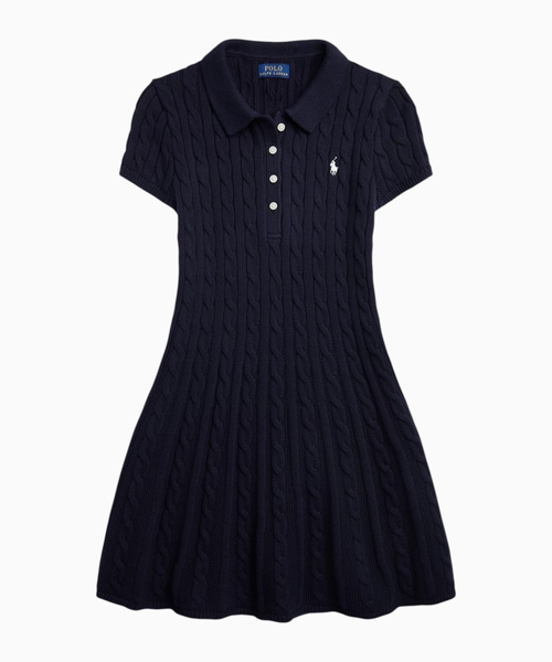 Dress with buttons