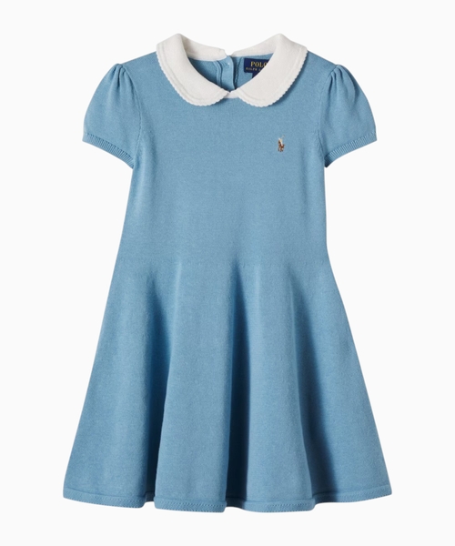 Knitted cotton dress