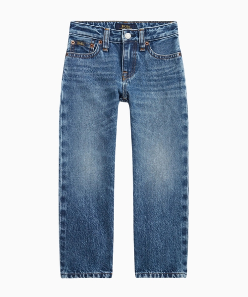 Straight-leg jeans