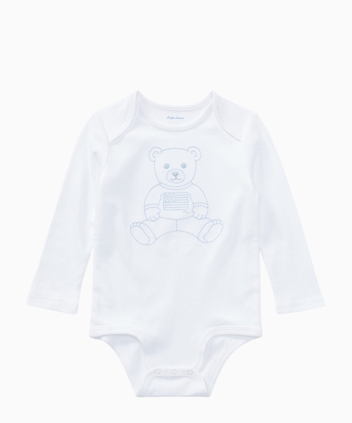 Polo Bear pambıq interlokdan bodi