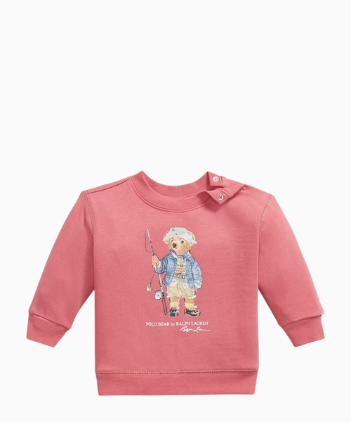 Polo Bear fleece sweatshirt