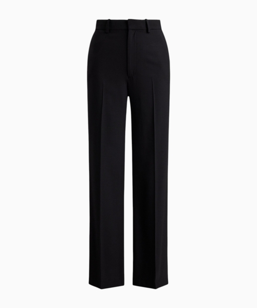 Stretch wool trousers