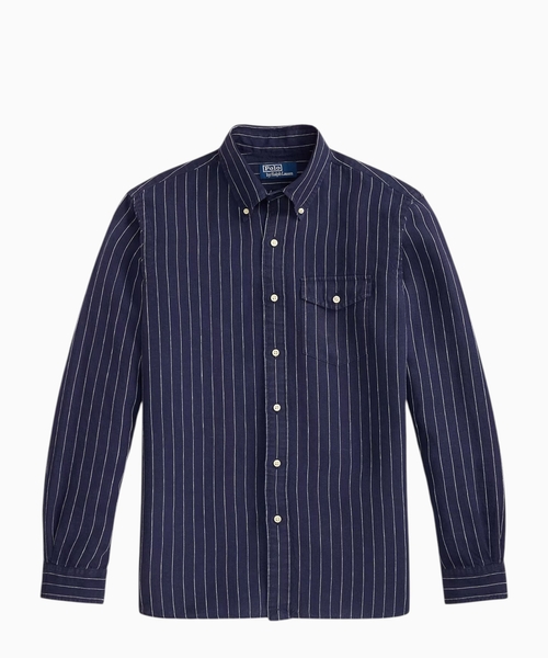 Striped linen shirt