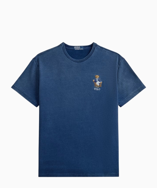 Klassik biçimli Polo Bear naxışlı T-shirt