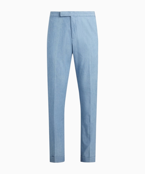 Cotton suit trousers