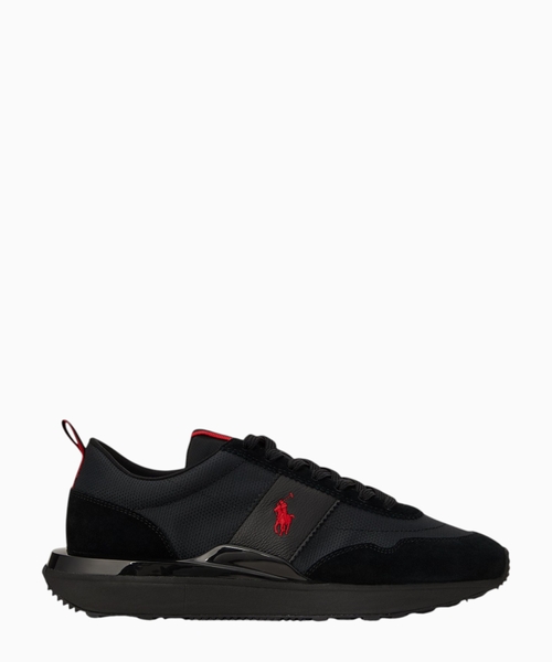 Train 89 suede and Oxford sneakers