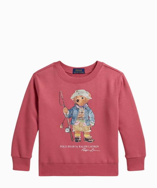 Polo Bear fleece sweatshirt