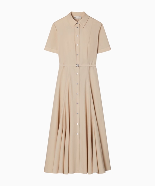 Cotton shirt-dress