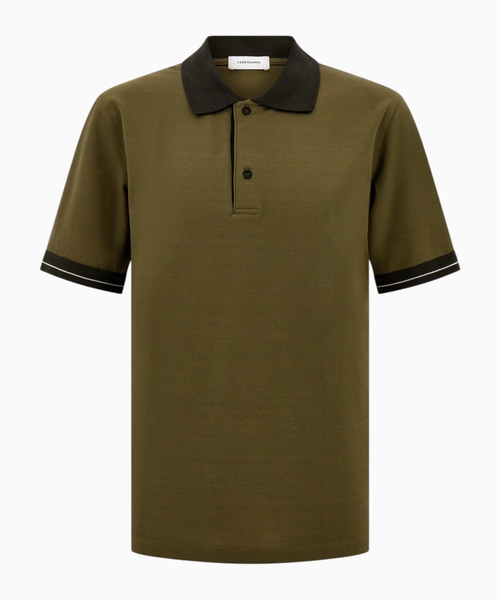 Short sleeve polo shirt