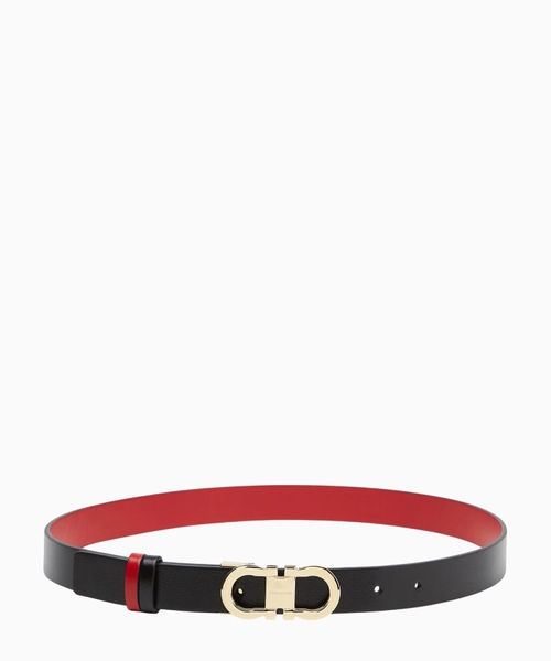 Reversible and adjustable Gancini belt