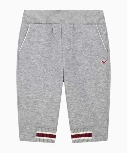 Cotton double jersey sweatpants