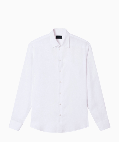 Shirt in pure linen