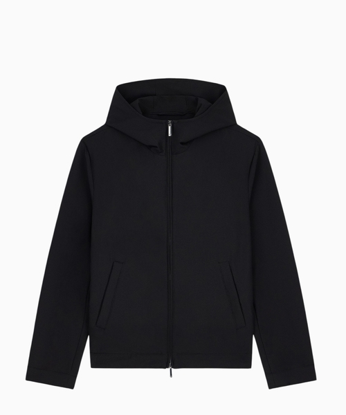 Blouson jacket seersucker with padding