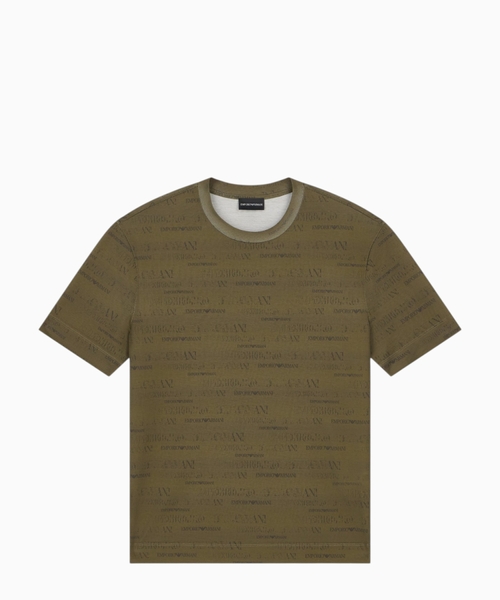 T-shirt in lyocell blend