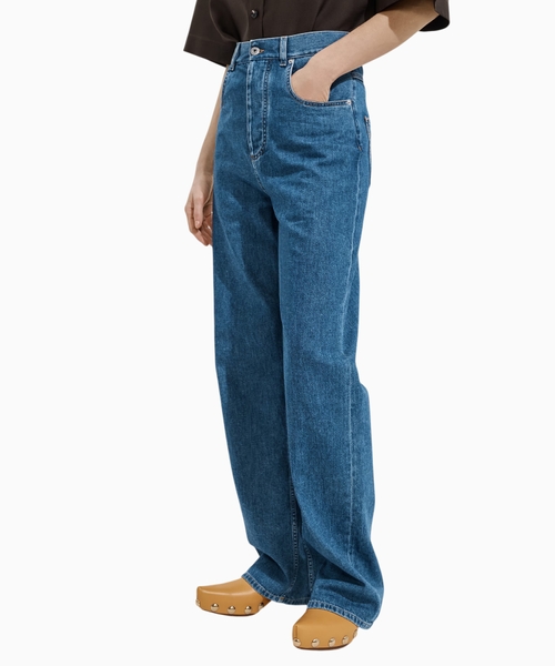 Wide leg jeans