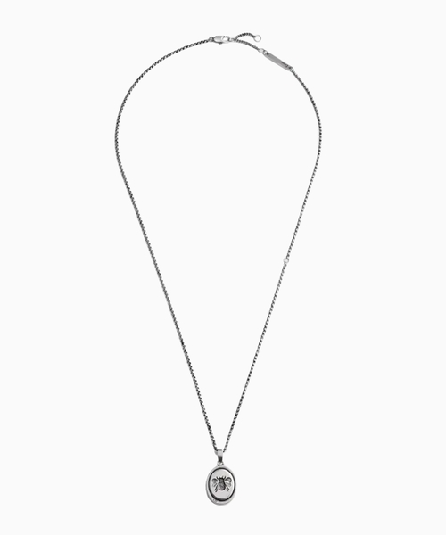 Серебряное ожерелье