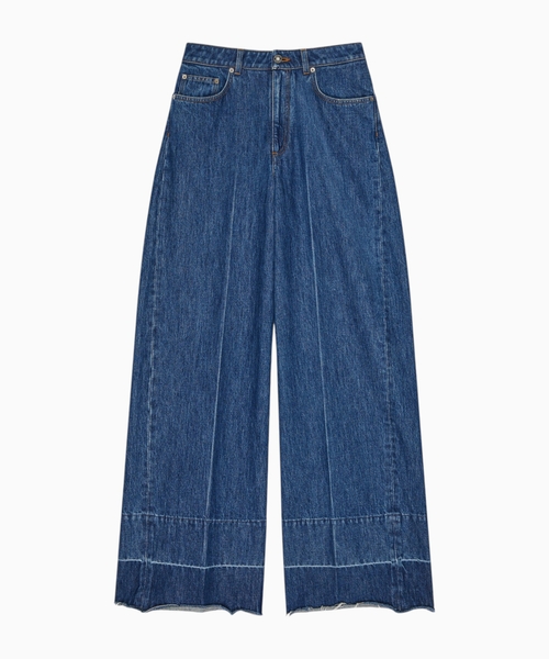 Wide leg jeans