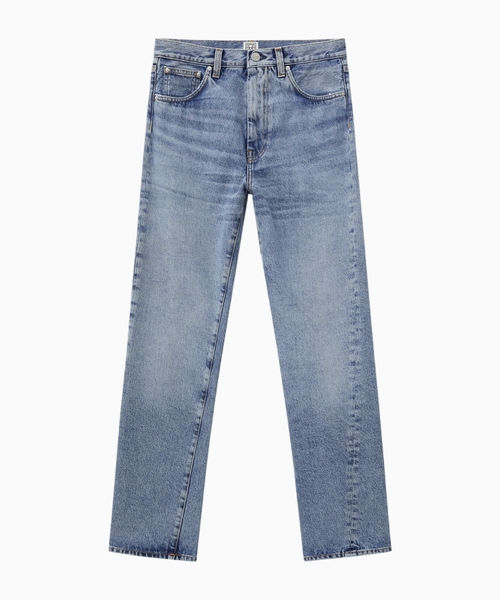 Twisted seam jeans